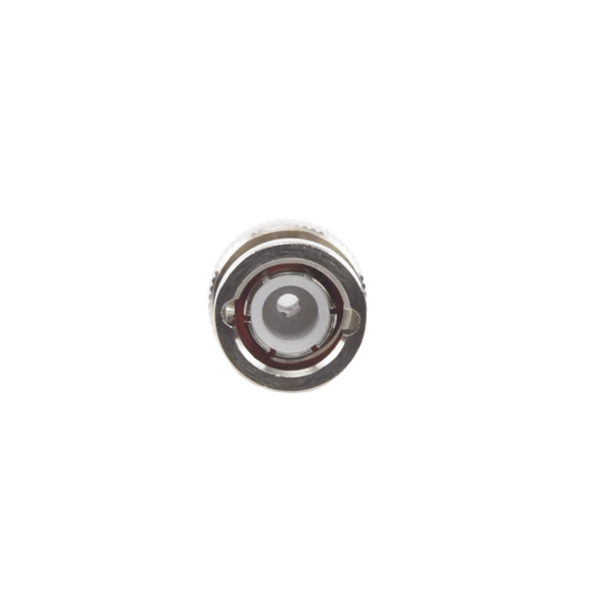 RF Industries RFB-1106-2 BNC Male Connector to Crimp on LMR-195, RG-58/U, RG-142/U Cables, Nickel/ Gold/ Delrin.