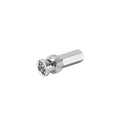 RF Industries RFB-1705 BNC Male Connector, Twist-on (Hex.) in Clock Wise Sense for RG-59/U Coaxial Cable, Nickel/ Gold/ Delrin.