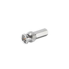 RF Industries RFB-1705 BNC Male Connector, Twist-on (Hex.) in Clock Wise Sense for RG-59/U Coaxial Cable, Nickel/ Gold/ Delrin.