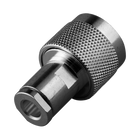 RF Industries RFN-1004-1SP N Male Connector, Clamp for PROFLEX, Cable Grupo P, Silver/ Gold/ PTFE.