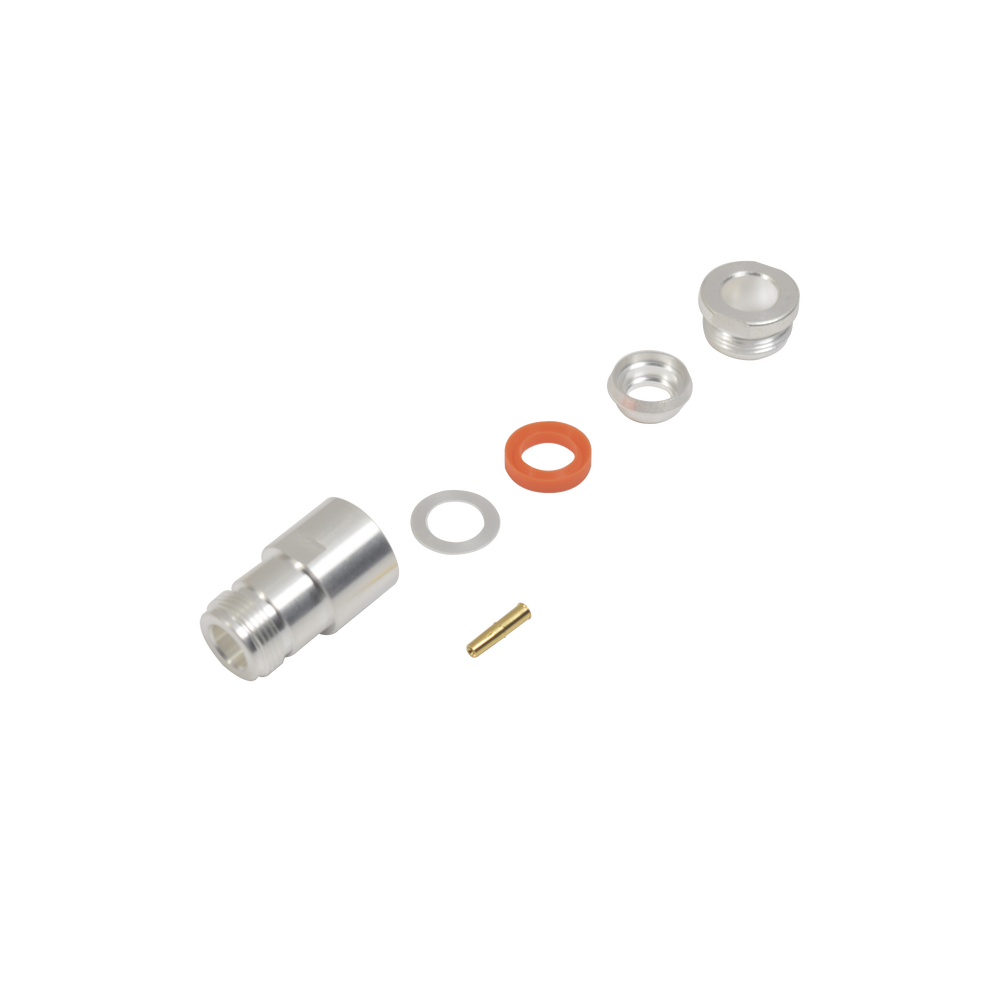 RF Industries RFN-1024-1 N Female Connector to Crimp on RG-8/U (BELDEN 8237), RG213/U (8267), RG214 (8268) Cables