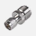 Rf Industries RFU-621 Straight Adaptor from Mini UHF Male to UHF Female