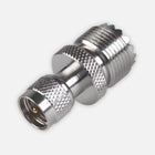 Rf Industries RFU-621 Straight Adaptor from Mini UHF Male to UHF Female