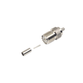 RF Industries RFU-527 UHF Female Connector (SO-239) to Crimp on RG-58/U, RG-142/U Cables, Nickel/ Silver/ Delrin.