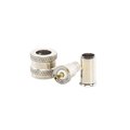 RF Industries RFU-600-1 Mini UHF Male Connector, 50 Ohm, to crimp on RG-58/U, RG-142/U cables, Nickel / Gold / PTFE.
