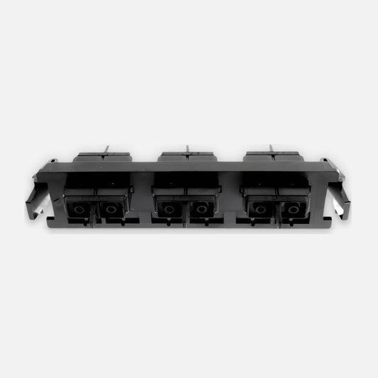 Siemon RIC-F-SC6-01 Flat Quick-Pack Adapter Plates, 6 Fibers 3 Connect SC Duplex