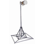 ROHN Products LLC JRM27505HC JRM Non-penetrating Roof Mount, Hardware Carton, Mast 2-7/8" O.D., 5' height