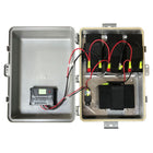 Tycon RemotePro8W Remote Power System. 36Ah Battery. 35W Solar. 12V PWM Controller. Polycarbonate Enclosure. 12V 40A output for pumps