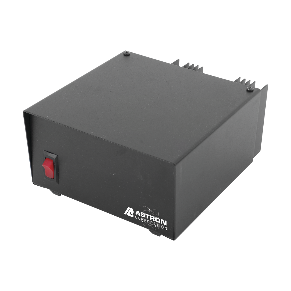 Astron RS12A220V Linear Power Supply, Input: 220 Vac, Output: 13.8 Vdc, 12A.