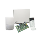 Crow RUNNER4/8 Residential/Commercial Hybrid Alarm Panel 4 to 8 Zones, Wireless Zone Support, Supplied with LEDs Keypad and a Digital Motion Detectors SWANQUAD