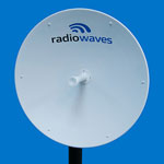 Radio Waves Inc SPD3-5WNS 3' (0.9m) Standard Performance Dish Antenna, 4.9-6GHz, Dual Polarized, SOI (Replaces SPD3-5.2NS)
