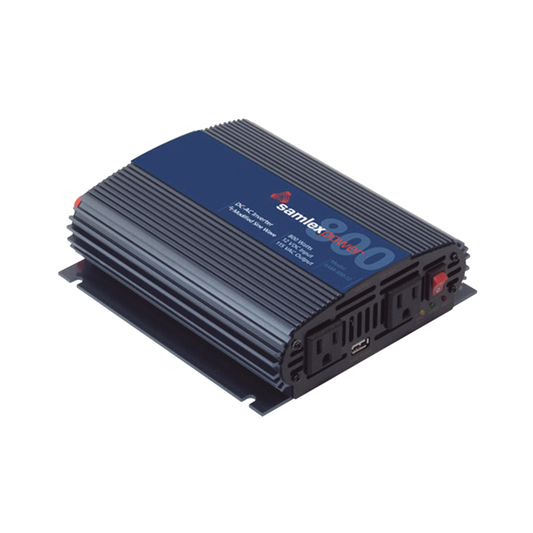 Samlex SAM-800-12 Power Inverter (DC-AC), 800W Nominal Power, Input: 12 Vdc, Output: 115 Vac 60 Hz