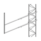 Syscom Towers SBL-35G Arm type "F" for STZ-35G Sections, Hot Dip Galvanized