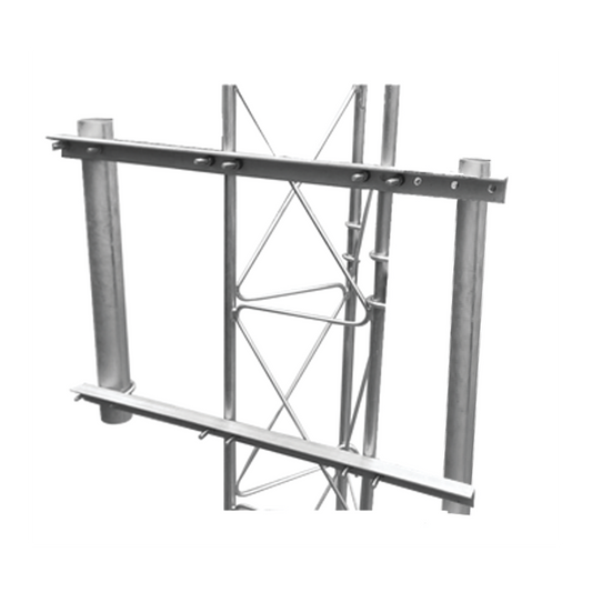 Syscom Towers SBL-UNI-2GD Double Side Arm for Guyed Tower, Compatible with STZ30G, STZ35G & STZ45G