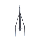 Syscom Towers SCZ-30-PG Top Section for STZ-30G Tower Sections, Hot-Dip Galvanized for Lightning Rod Installation.