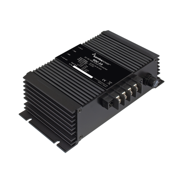 Samlex SDC-23 DC-DC Converter, Input: 20-30 Vdc, Output: 13.8 Vdc 20 A Continuous