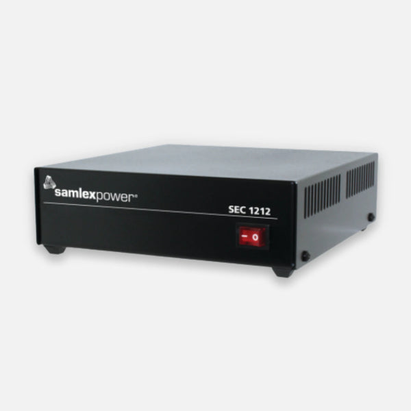 Samlex SEC-1212 Desktop Switching Power Supply, 12 Vdc at 10 A Maximum Output
