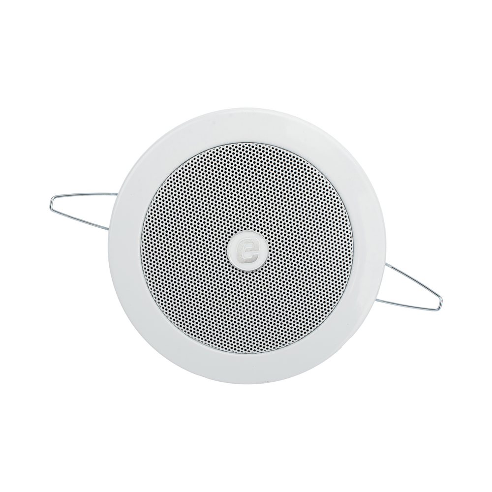 Epcom Proaudio SF-104GD 4" Ceiling Speaker | 3-6 W | 70/100V | Metal Grille and Baffle | Moisture Resistant