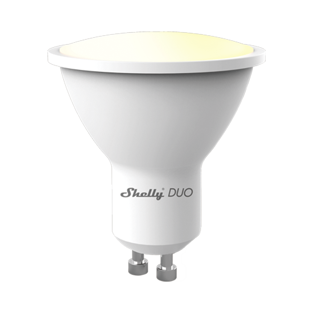 Shelly SHELLYDUOGU10 Smart bulb GU10 with wireless signal, works with app Shelly Cloud