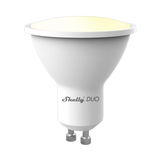 Shelly SHELLYDUOGU10 Smart bulb GU10 with wireless signal, works with app Shelly Cloud