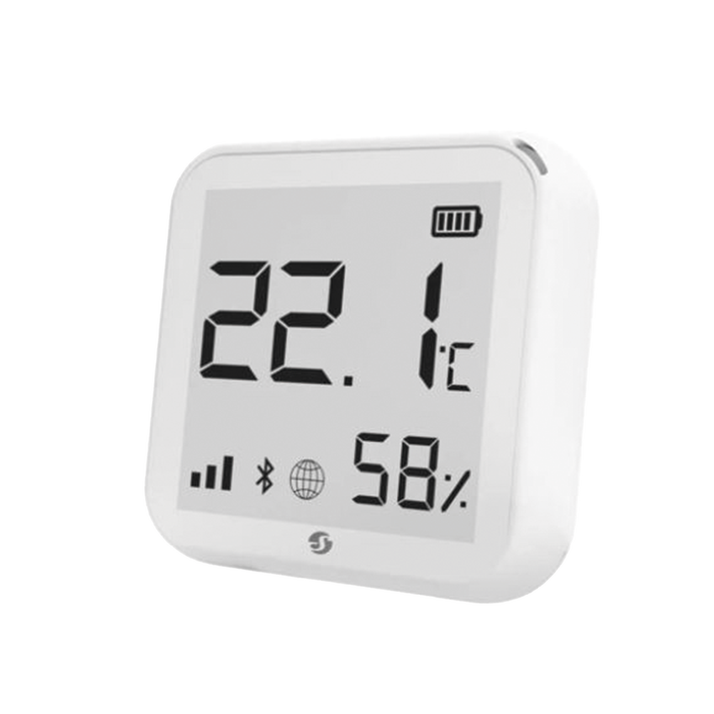 Shelly SHELLYPLUSHT Humidity and Temperature Smart Sensor with 2-color screen / WIFI / Residential / Cloud P2P and local reading / Nest / Alexa