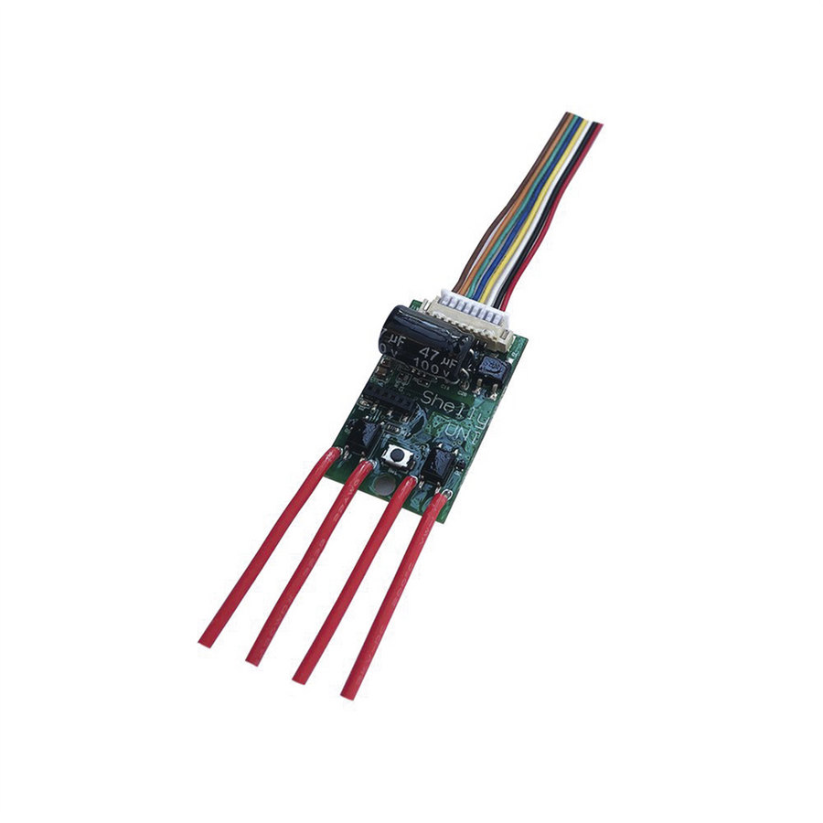 Shelly SHELLYUNI Smart Tiny Smart Relay Wi-Fi operated universal module. Works with AC and DC.