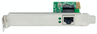 Intellinet 522533 Gigabit PCI Express Network Card Full Duplex 1Gbps Speeds Supports Jumbo Frames Wake-On-LAN Low Profile Bracket