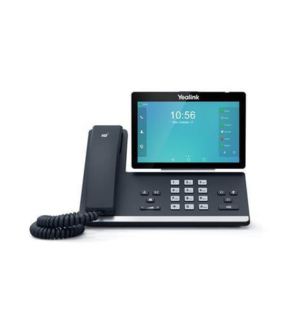 Yealink SIP-T58W Pro IP Phone Android 9.0 7" Touchscreen Bluetooth Handset Support HD Audio Wi-Fi & PoE