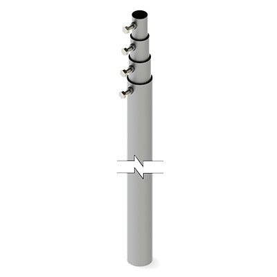Syscom Towers SLM-12 40 ft Telescopic Mast (Requires Installation Accessories)