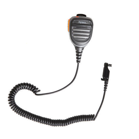 Hytera SM26N1-P Remote Speaker Mic with Emergency Button