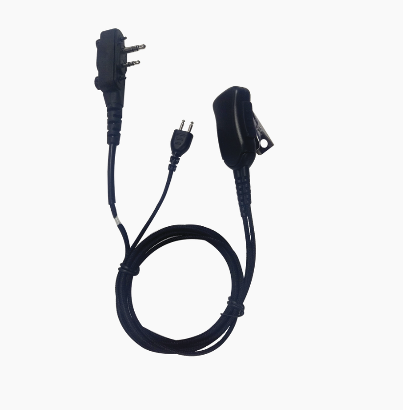 Snp Connector Pryme SNP-1W-30S-BF Lapel Mic for Icom 2-Pin Radios – Ehubamerica