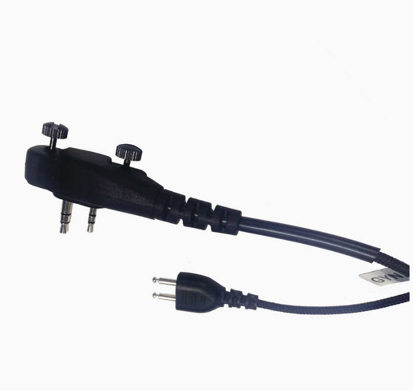 Snp Connector Pryme SNP-1W-30S-BF Lapel Mic for Icom 2-Pin Radios – Ehubamerica