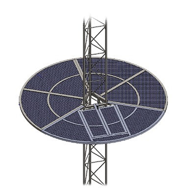 Syscom Towers SOM-35 Umbrella Anti-climbing System for Tower STZ35