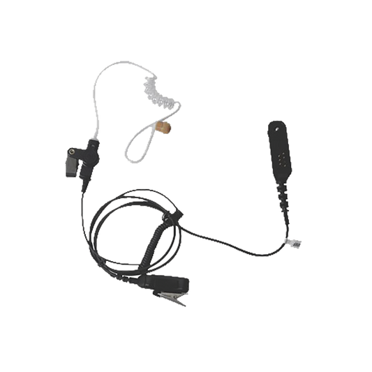 Pryme SPM-1333 Lapel Microphone with Discreet Earphone for MOTOROLA Radios HT-750 / 1250 / 1550 / PRO-5150 / 5550 / 7150/ 9150/ MTX850LS / PTX700