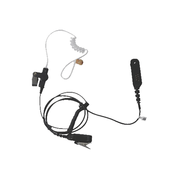 Pryme SPM-1333 Lapel Microphone with Discreet Earphone for MOTOROLA Radios HT-750 / 1250 / 1550 / PRO-5150 / 5550 / 7150/ 9150/ MTX850LS / PTX700