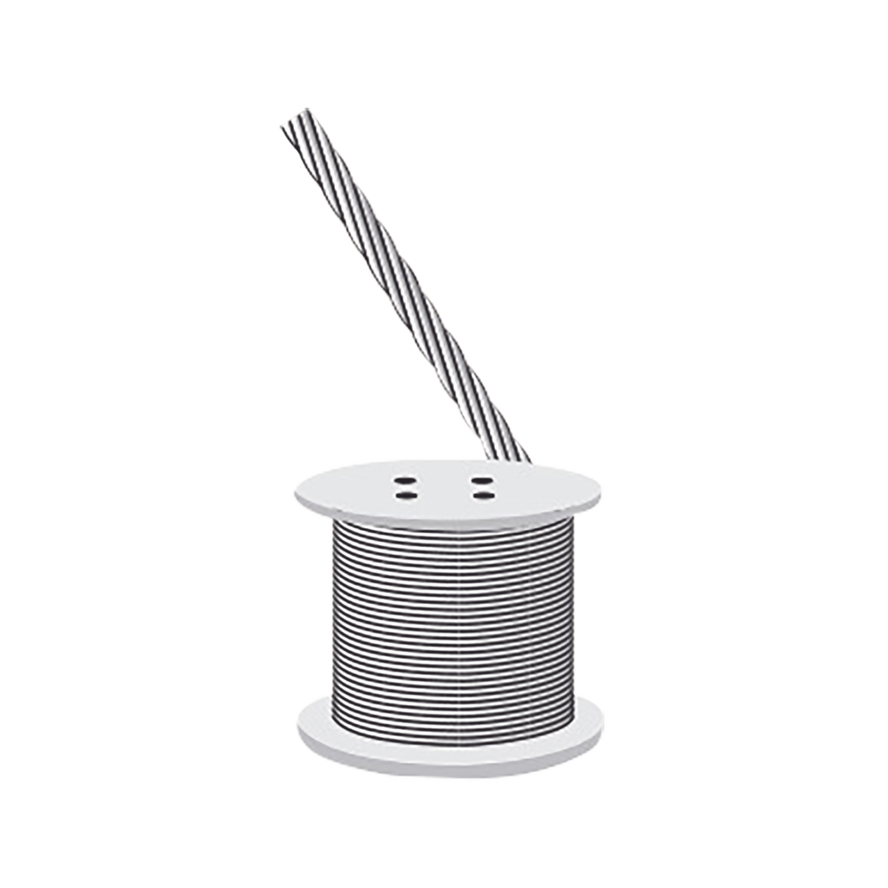 Syscom S-RET-318 Guy-wire, Resistance 1,330 lb, Diameter 1/8"