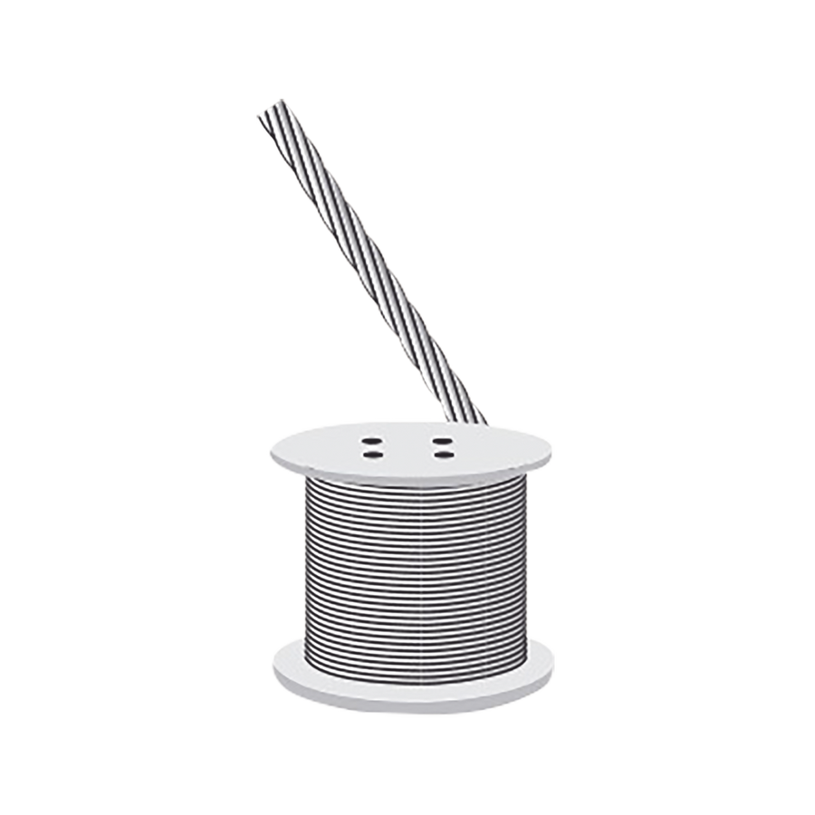 Syscom S-RET-318 Guy-wire, Resistance 1,330 lb, Diameter 1/8"