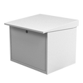 Epcom Industrial SVR-1419-G Battery Storage Cabinet (for two PL110D12 Batteries), Galvanized Sheet