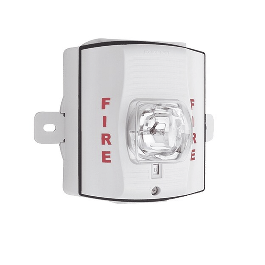 System Sensor SWK White Outdoor Strobe With Selectable Strobe Settings