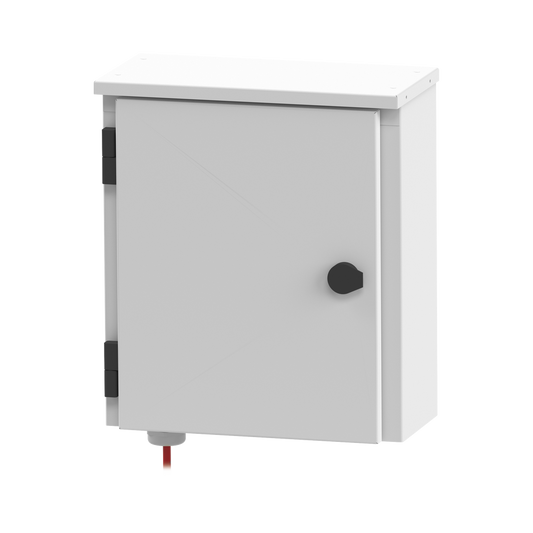 Epcom Industrial SYG-075-EPLUS-V2 Outdoor Cabinet Box, Wall or Pole Mounting (13.97 x 15.98 x 6.69 in)