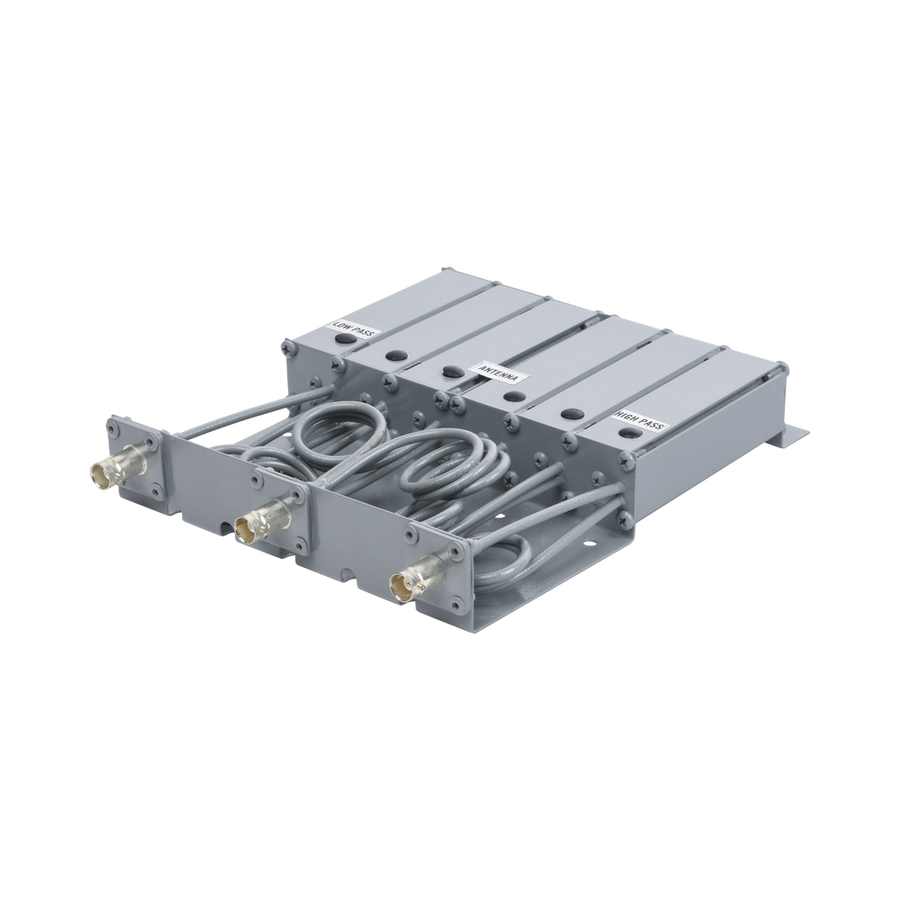 Epcom Industrial SYS-1533-2 VHF EhubAmerica Duplexer, 6 Cavities for 148-160 MHz, 50 Watt, 5 MHz Split, Reject Band, BNC Females.