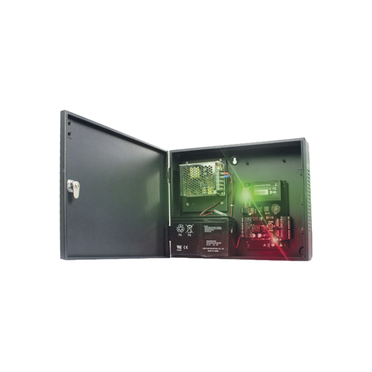 Zkteco - Accesspro SYSCA-4R-4D C3400 Four-Door Access Controller / Easy management / 30,000 Cards / Metal Cabinet and 12VDC/3A Power Supply Included