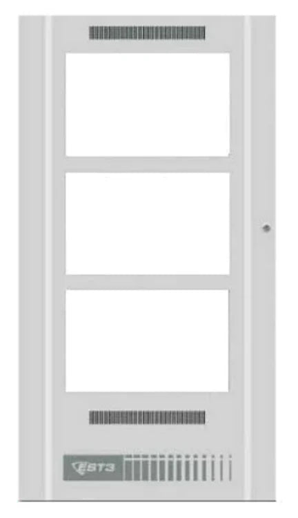 Edwards 3-CAB21B Wallbox with 3 Chassis Spaced