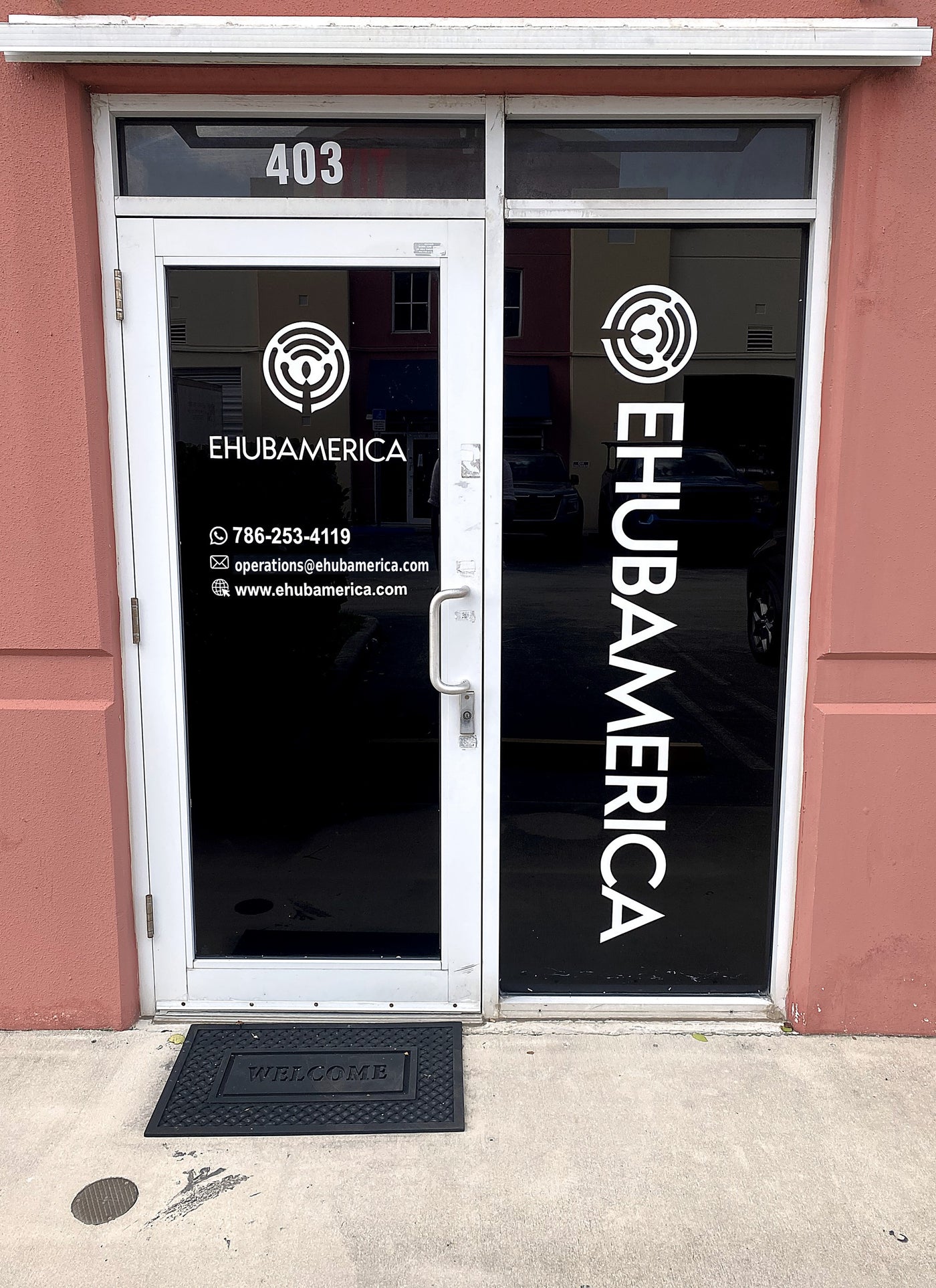 EhubAmerica Miami location, Suite 403