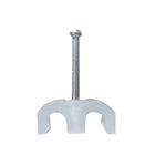 Thorsman TD-C46 Double Staples for Round Conductors, Natural Color, 4mm (100 pcs) (3401-00100)