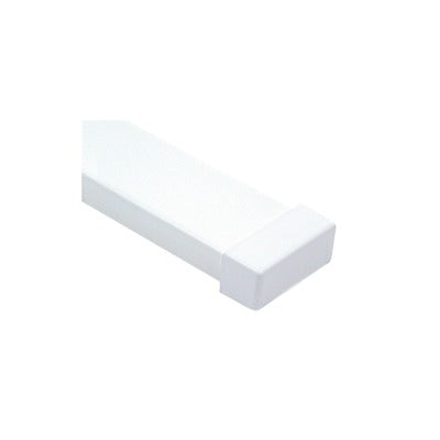 Thorsman PT-48-F Raceway End Cap, White, Auto-extinguishing PVC, Compatible with PT48 (6190-01002)