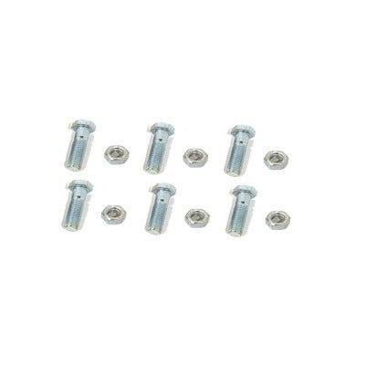 Syscom Towers TORN-TZ30G 6 Pack Grade 5 Bolts and Nuts, Screw Dimensions 1/4" x 1 1/4"