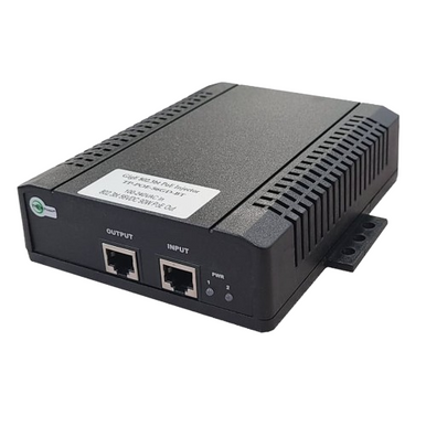 Tycon Systems 100-240VAC Input, 56V 802.3bt 4Pair Gigabit PoE Injector 90W