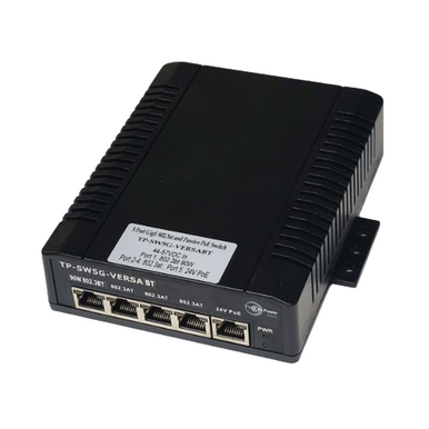 Tycon Systems 5 Port Unmanaged GigE PoE Network Switch 44-58V