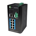 Tycon TP-SW8GBT/AT/PSV-U Industrial 10-Port Layer 2 Managed PoE Switch 8 Gigabit PoE Ports Dual SFP Outdoor Applications